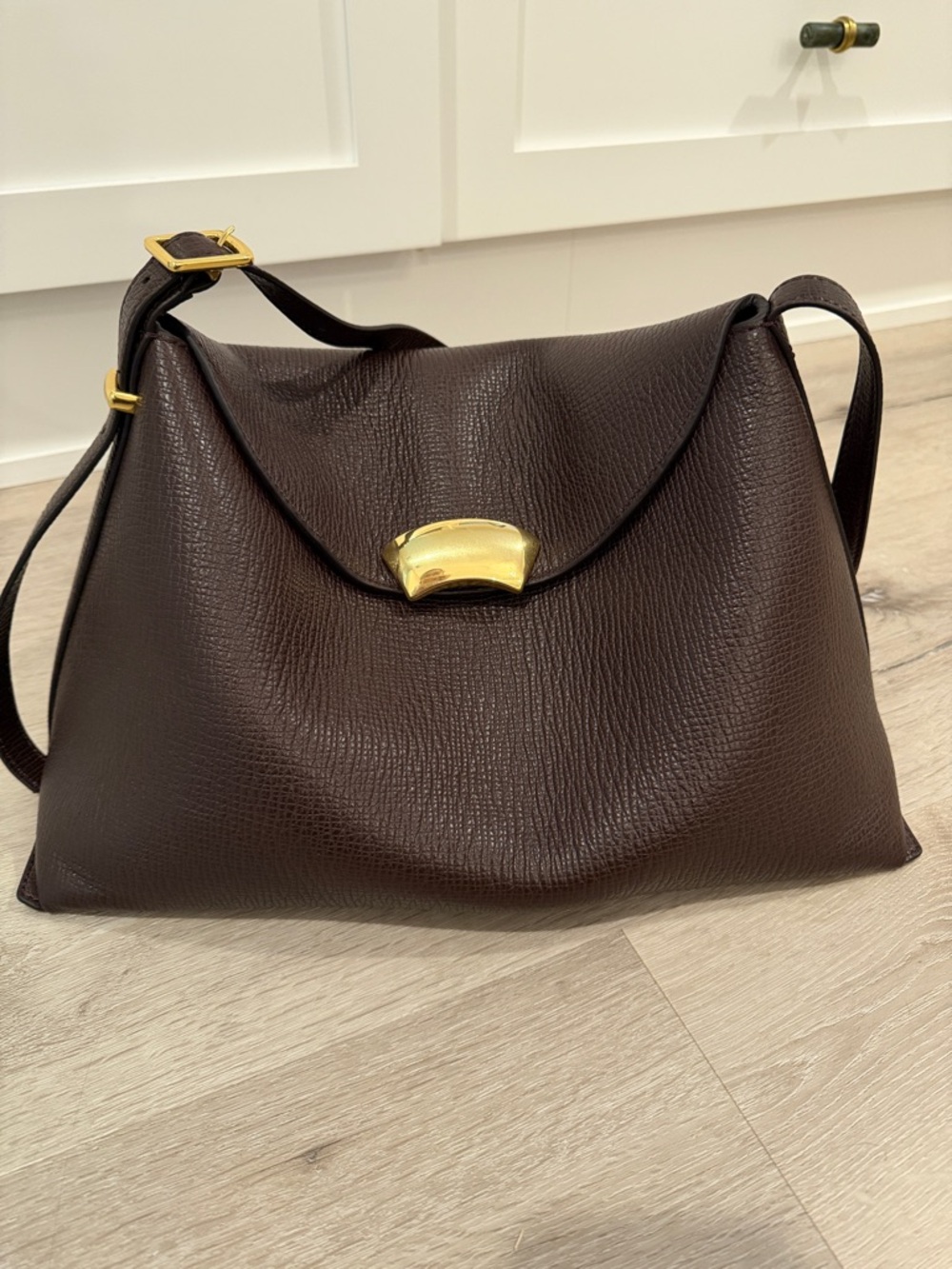 3.1 Phillip Lim ID soft Shoulder Bag with Gold Hardware